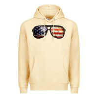 Pina Colada amerıcan flag glasses Premium Hoodie - BarkalooDesign