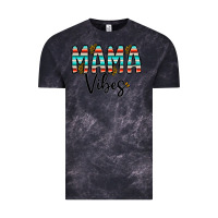 Cloud Black mama vibes Vintage Tee - CowhideDigitalArt