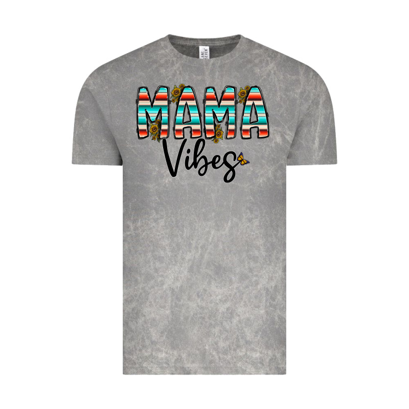 Mama Vibes Vintage Tee by CowhideDigitalArt | Teevron