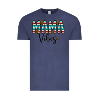 Vintage Denim mama vibes Vintage Tee - CowhideDigitalArt