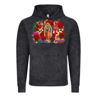 Vintage Black Our Lady of Guadalupe Vintage Hoodie - CTS Tumbler Store