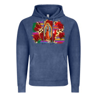 Vintage Denim Our Lady of Guadalupe Vintage Hoodie - CTS Tumbler Store