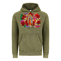 Vintage Olive Our Lady of Guadalupe Vintage Hoodie - CTS Tumbler Store