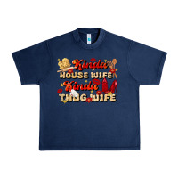 Navy kinda house wife kinda thug wife Urban Heavy Tee - JahusDesignShop