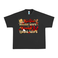 Pigment Black kinda house wife kinda thug wife Urban Heavy Tee - JahusDesignShop