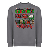 Storm gingerbread kisses and christmas wishes Heavyweight Sweatshirt - FaDigitalArtStudio