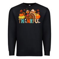 Black thankful Premium Sweatshirt - MaliasSmallBusiness
