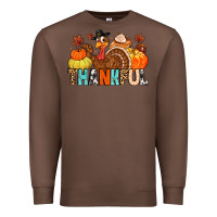 Chestnut thankful Premium Sweatshirt - MaliasSmallBusiness