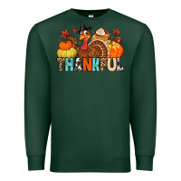 Sports Green thankful Premium Sweatshirt - MaliasSmallBusiness