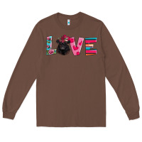 Chestnut belted galloway Long Sleeve Tee - AdoDesignShop