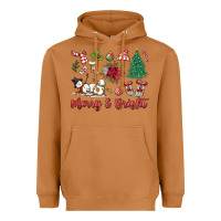 Meerkat merry bright Heavyweight Hoodie - MaliasSmallBusiness