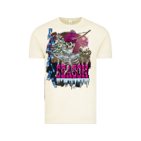 Vintage Arctic freezing season skeleton Vintage Tee - FaDigitalArtStudio