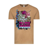 Vintage Camel freezing season skeleton Vintage Tee - FaDigitalArtStudio