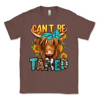 Chestnut can't be tamed longhaired cow Classic Tee - Jasminsmagicworld