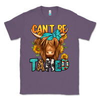 Lavender can't be tamed longhaired cow Classic Tee - Jasminsmagicworld