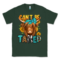 Sports Green can't be tamed longhaired cow Classic Tee - Jasminsmagicworld