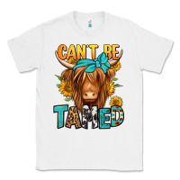 White can't be tamed longhaired cow Classic Tee - Jasminsmagicworld