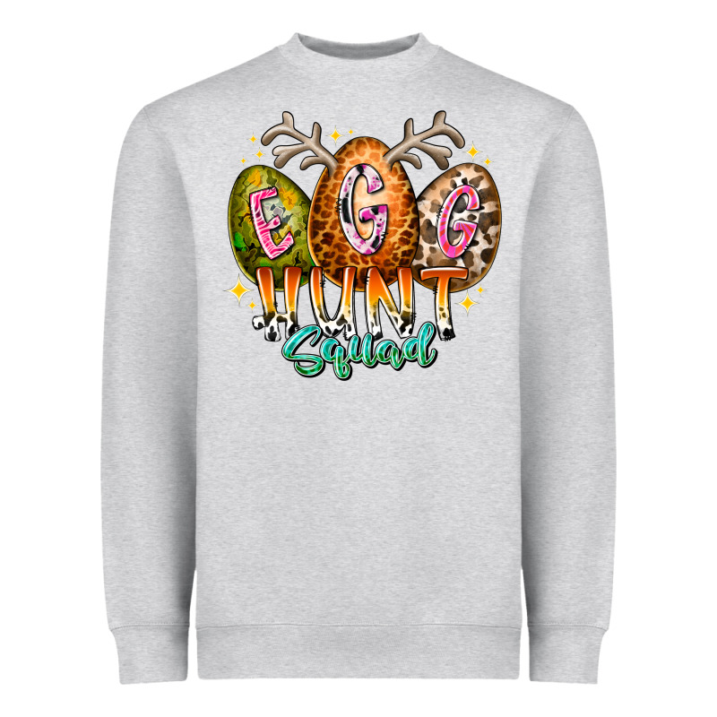 Egg Hunt Squad Heavyweight Sweatshirt by RacoonDesign | Teevron