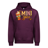 Mauve Wine Mini spice Urban Hoodie - NancyCooperArtShop