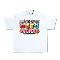 White last day autographs Urban Heavy Tee - JahusDesignShop