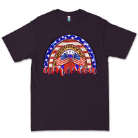 Plum america rainbow Premium Tee - BarkalooDesign