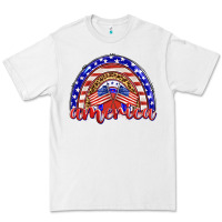 White america rainbow Premium Tee - BarkalooDesign