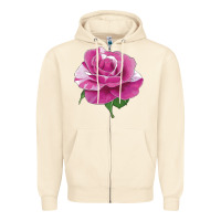 Sandshell parade day rose Zipper Hoodie - LillyAllenDesigns