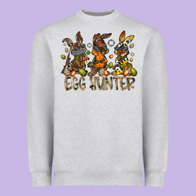 Egg Hunter Heavyweight Sweatshirt Designed By Racoondesign
