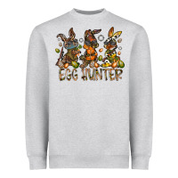 Heather Grey egg hunter Heavyweight Sweatshirt - RacoonDesign