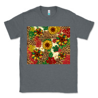 Charcoal Heather juneteenth sunflowers Classic Tee - Artiststas