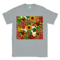 Heather Grey juneteenth sunflowers Classic Tee - Artiststas