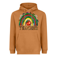 Meerkat rainbow teacher Heavyweight Hoodie - NancyCooperArtShop