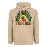 Mushroom rainbow teacher Heavyweight Hoodie - NancyCooperArtShop