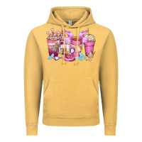 Vintage Mustard princess coffee cups Vintage Hoodie - Zillion Design Studio
