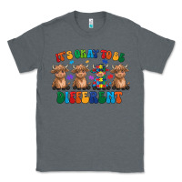 Charcoal Heather Its Okay To Be Different Classic Tee - CowhideDigitalArt