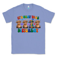Colony Blue Its Okay To Be Different Classic Tee - CowhideDigitalArt