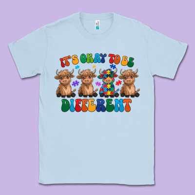 Its Okay To Be Different Classic Tee Designed By Cowhidedigitalart