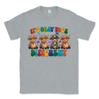 Heather Grey Its Okay To Be Different Classic Tee - CowhideDigitalArt