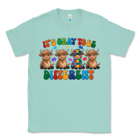 Seafoam Its Okay To Be Different Classic Tee - CowhideDigitalArt