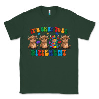 Sports Green Its Okay To Be Different Classic Tee - CowhideDigitalArt