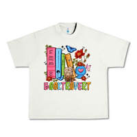 Pistachio booktrovert Urban Heavy Tee - JahusDesignShop