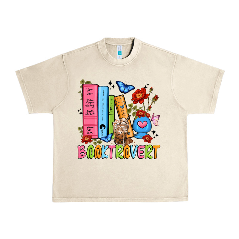 Booktrovert Urban Heavy Tee by JahusDesignShop | Teevron