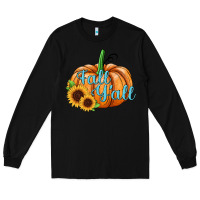 Black fall y'all pumpkin Long Sleeve Tee - JahusDesignShop