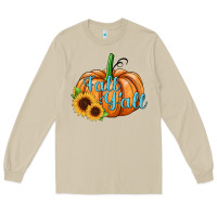 Mushroom fall y'all pumpkin Long Sleeve Tee - JahusDesignShop