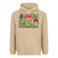 Mushroom jingle bell rockin' Heavyweight Hoodie - MaliasSmallBusiness