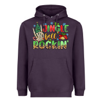 Plum jingle bell rockin' Heavyweight Hoodie - MaliasSmallBusiness