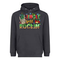 Smoke jingle bell rockin' Heavyweight Hoodie - MaliasSmallBusiness