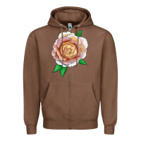 Chestnut fun in the sun rose Zipper Hoodie - LillyAllenDesigns