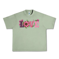 Oil Green walentine's day love sunflower Urban Heavy Tee - BarkalooDesign
