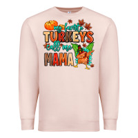 Pale Pink my favorite call me mama Premium Sweatshirt - MaliasSmallBusiness